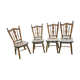 Suite de 4 chaises windsor
