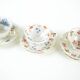 Set of porcelain cups, German design, 20th century, made in Germany