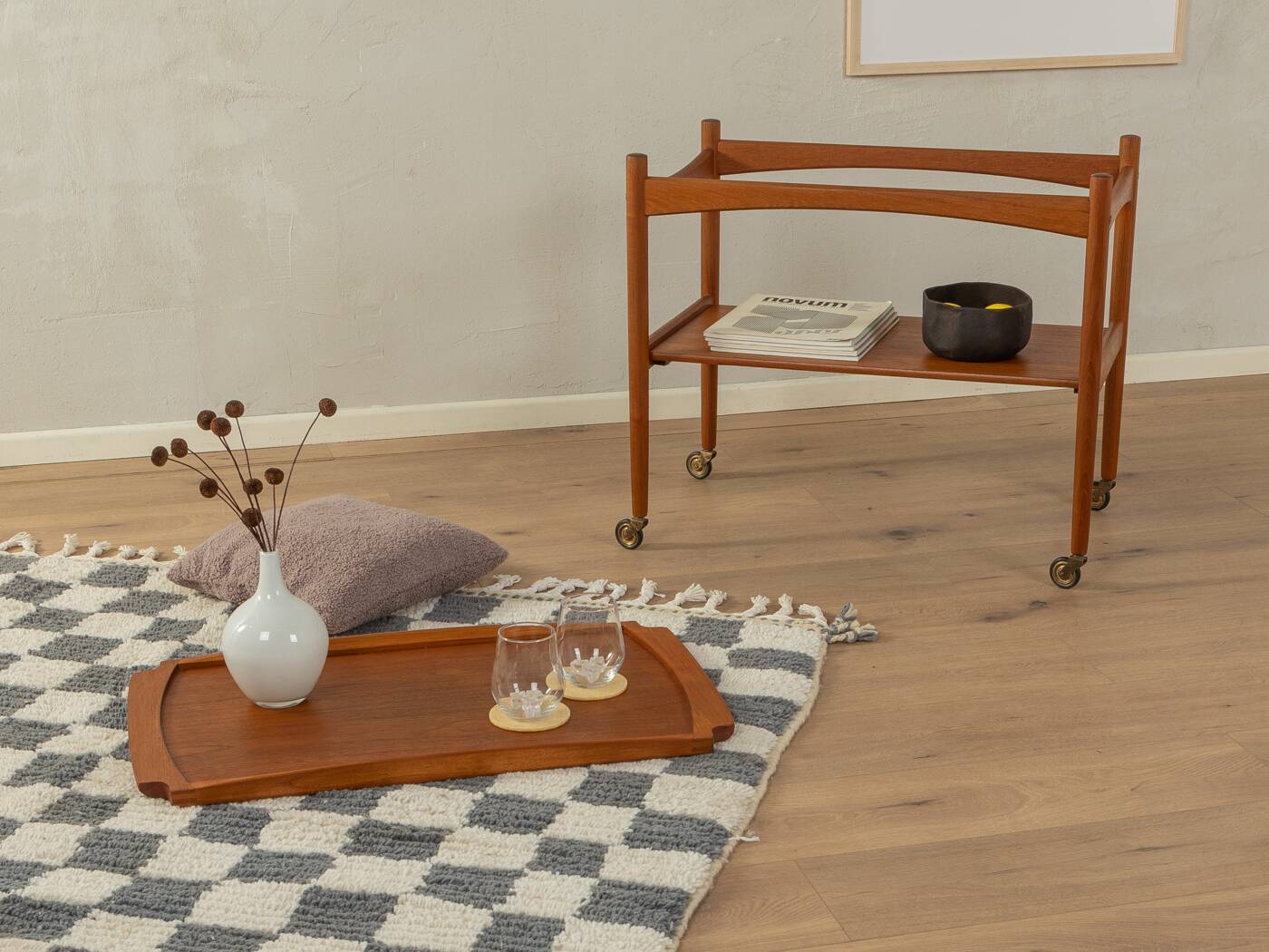 1960s Serving Trolley by Poul Hundevad