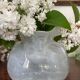 handmade blown glass ball vase Maure Vieil
