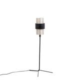 Tripod lamp in granite lucite and lacquered metal. 1950s.