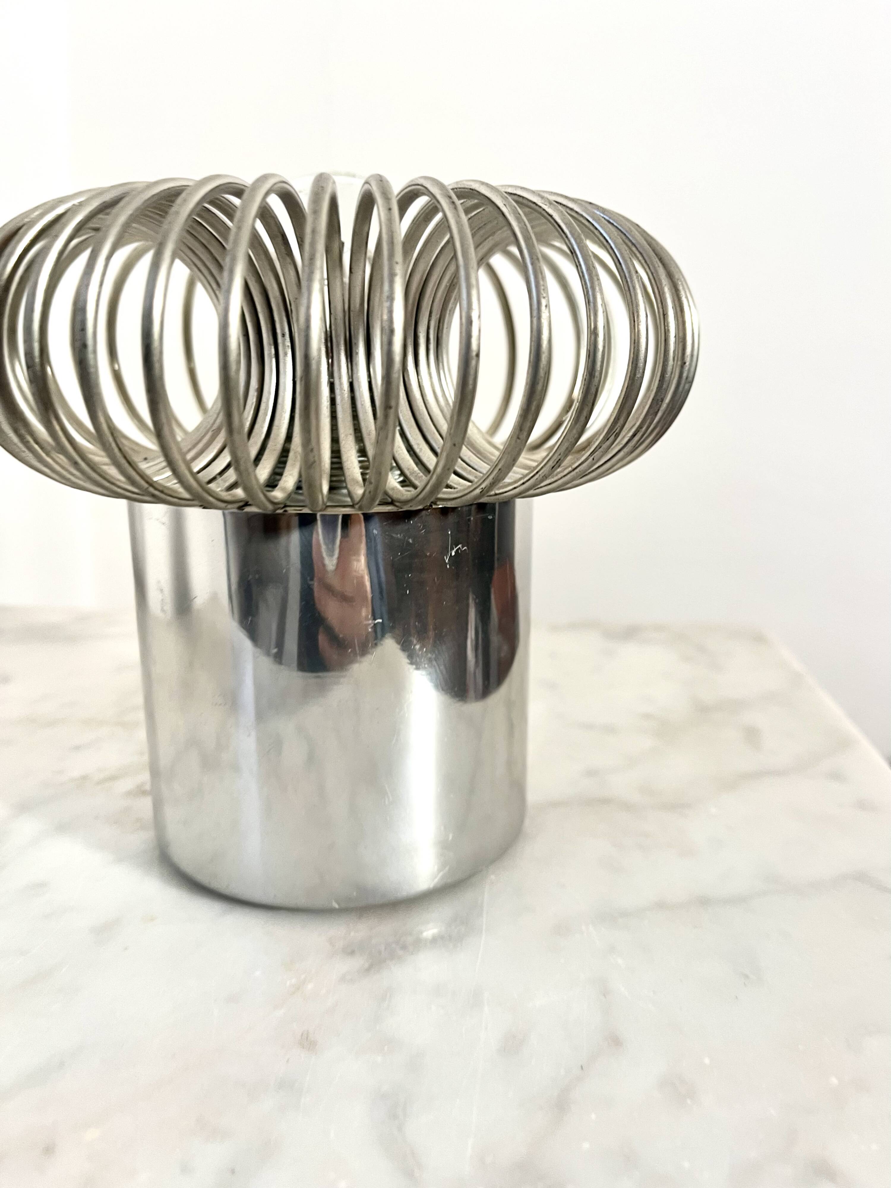 Vintage Philippe Rogier Spring Lamp, 1970s – Luminox / Gallery Oxar, Paris