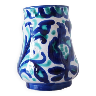 Spanish ceramic pot or mini vase