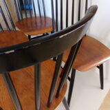 4 "Fanett" chairs by Ilmari Tapiovaara