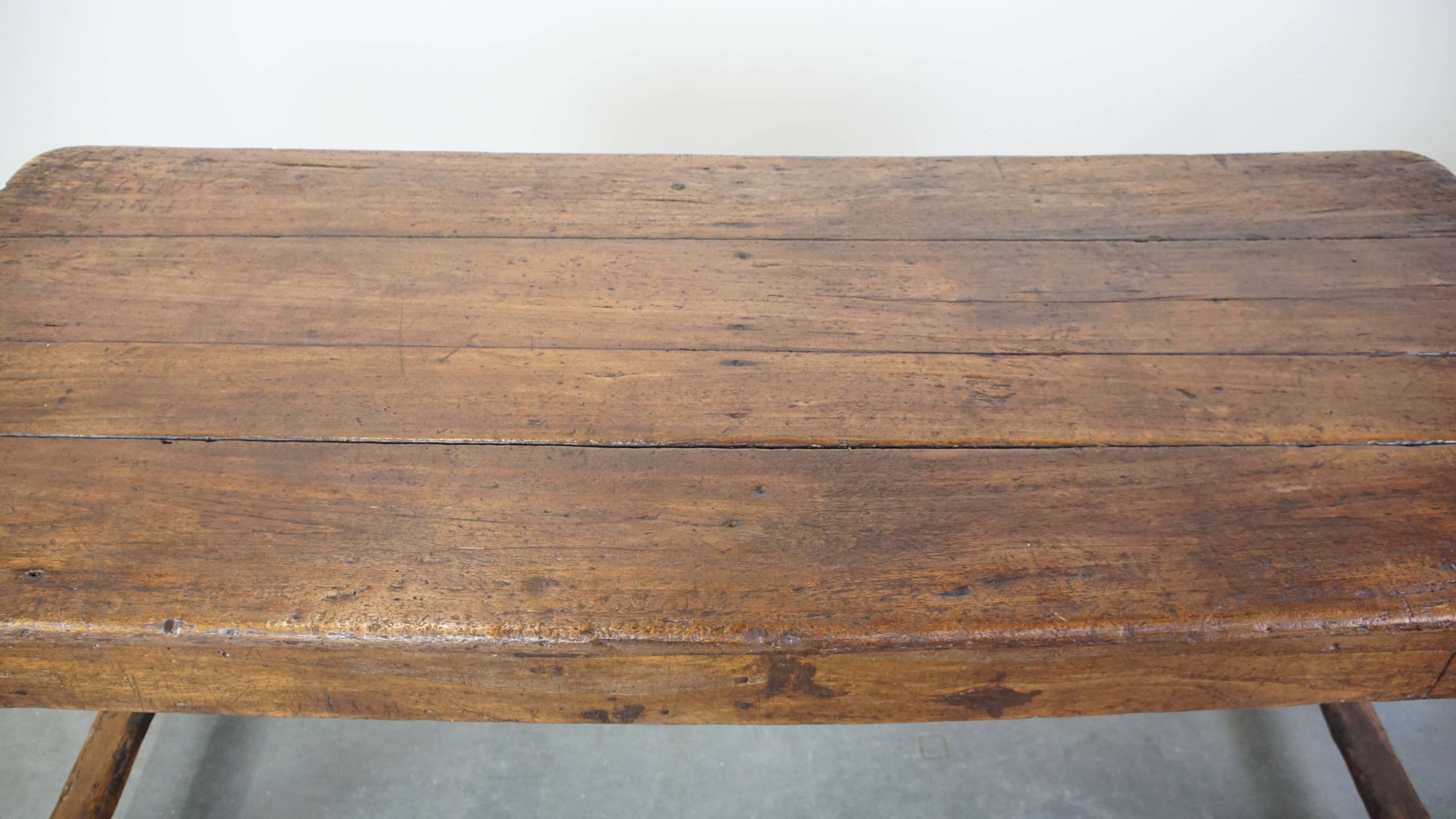 Antique French dining table from the late 18th century