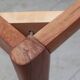 Table à manger danoise des années 1960 en teck, format XL