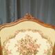 Louis XV Rocaille style firewall in walnut