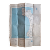 Old map of Les Pieux - 1/50,000th (1958)