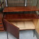 Library, 60s teak shelf on feet