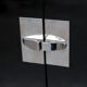 60s Piano lacquered cabinet art deco style