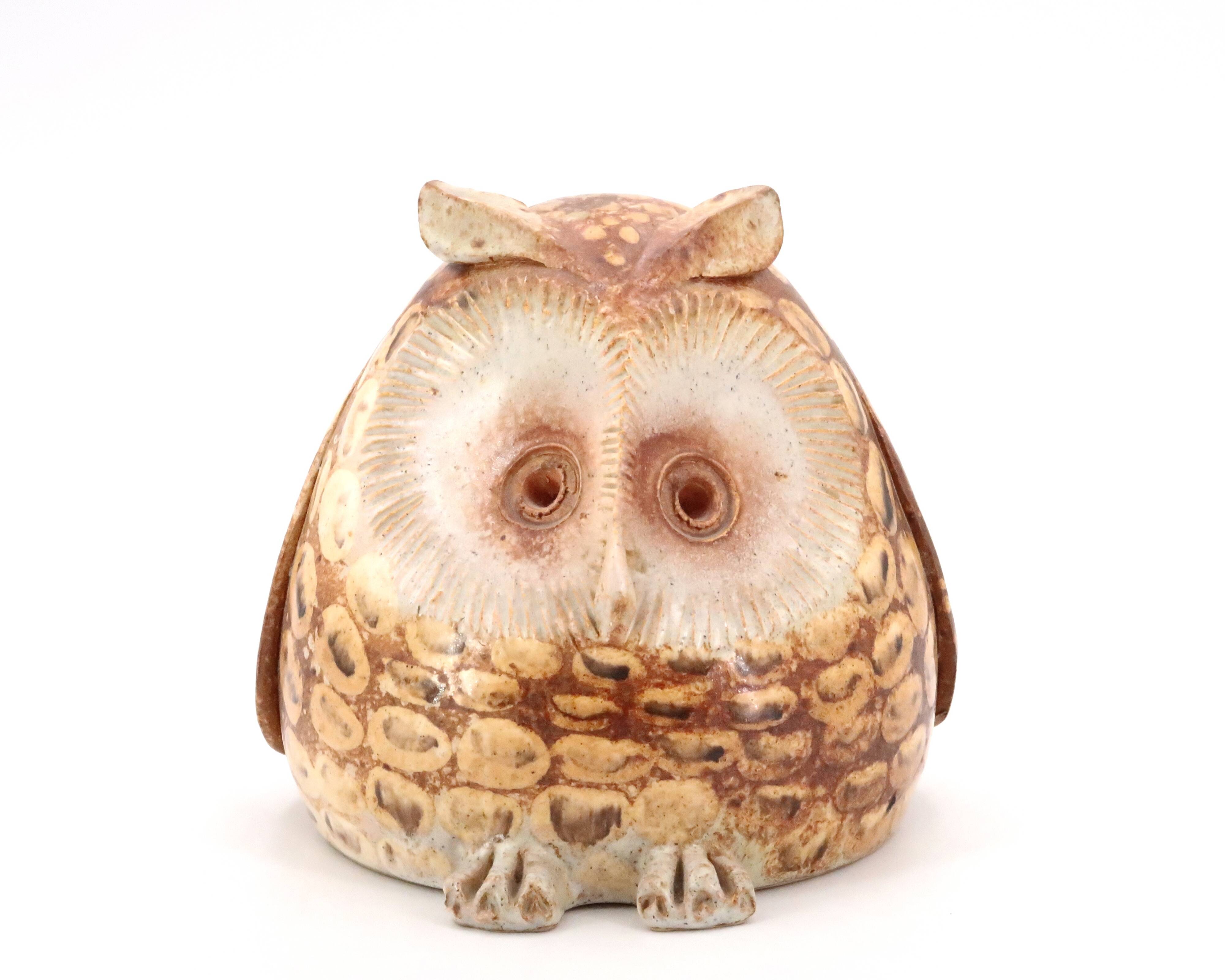 Ceramic owl, 1960s