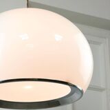 Mid-Century Large White Bud Pendant Lamp by Studio 6G for Guzzini, 1970s