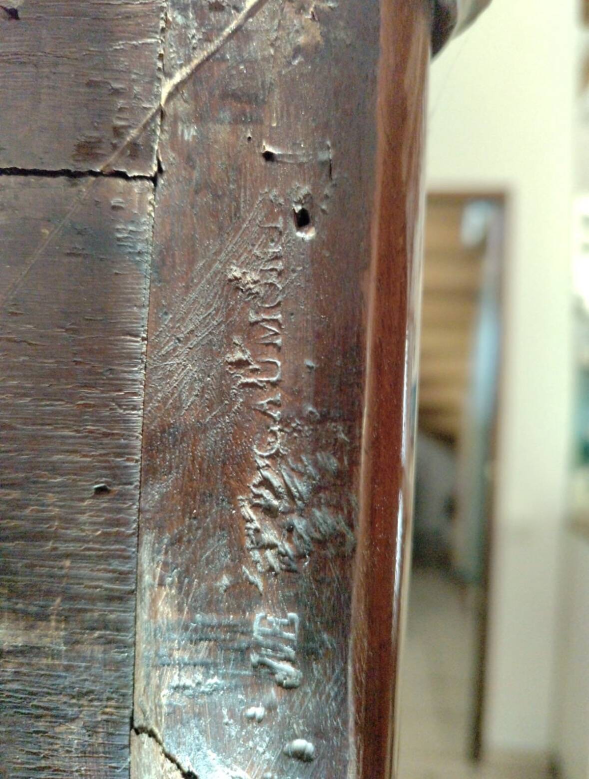 Stamped XVIII century Louis XVI secretary