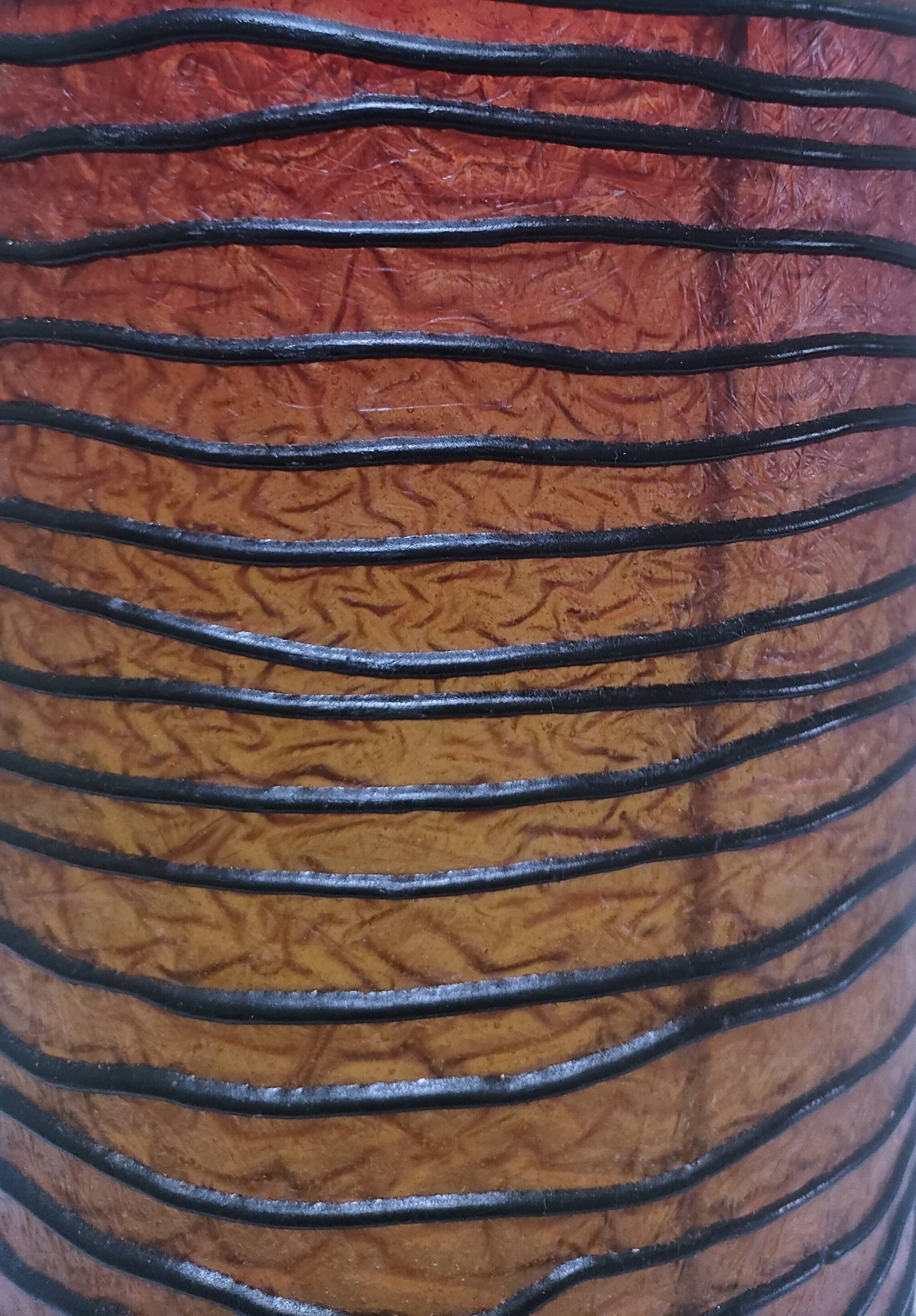 90s design metal resin cylinder lamp