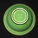 Bowl or empty pocket in green porcelain