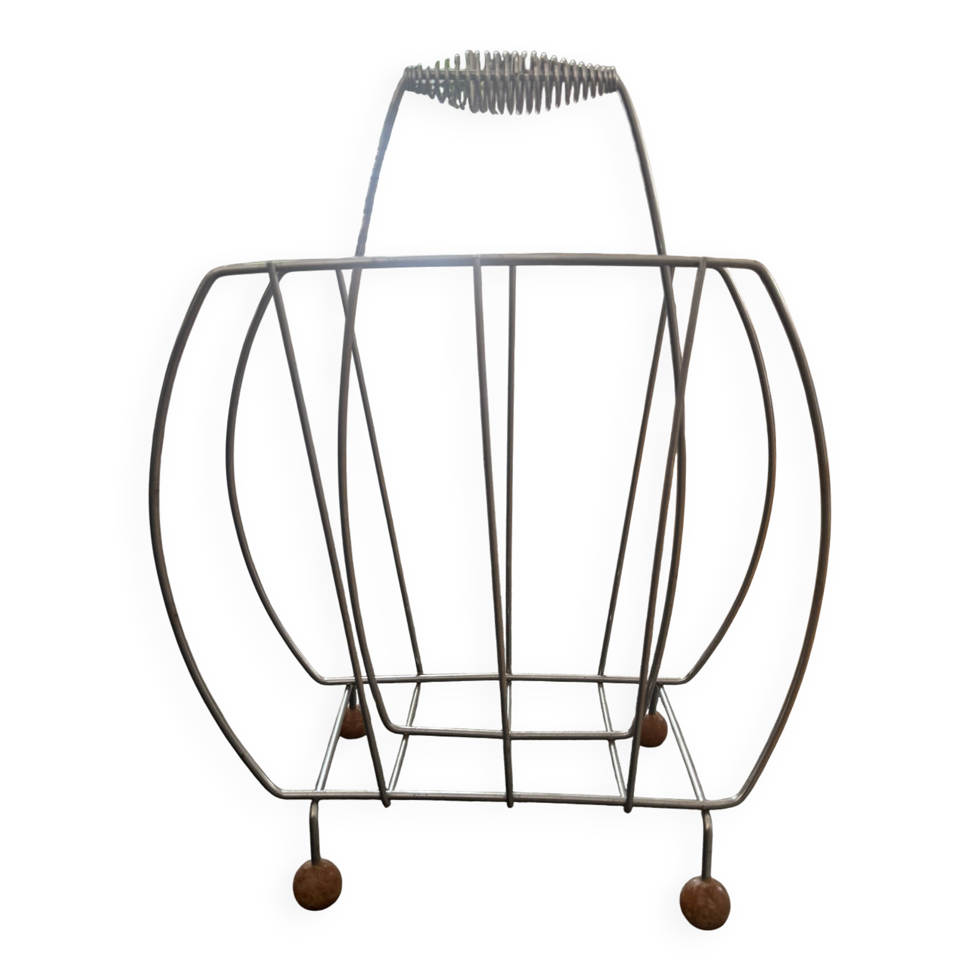 Vintage magazine rack