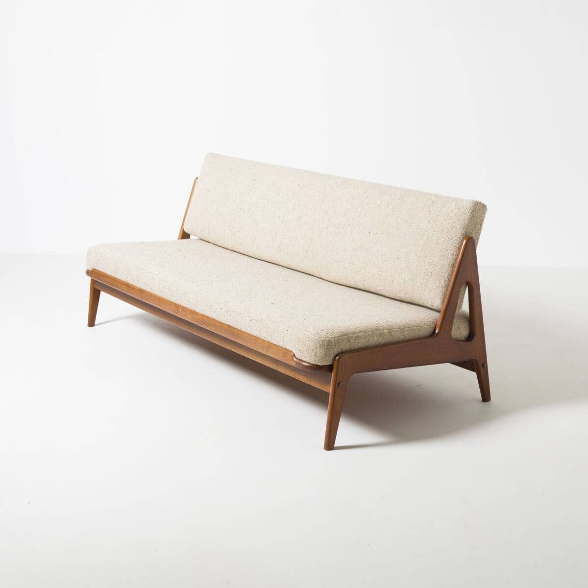 Mid-century Teak Sofa / Daybed by Arne Wahl Iversen for Komfort, Denmark, 1