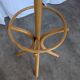 Porte-manteau en bois cintré vintage dans le style Thonet, porte-manteau des années 50