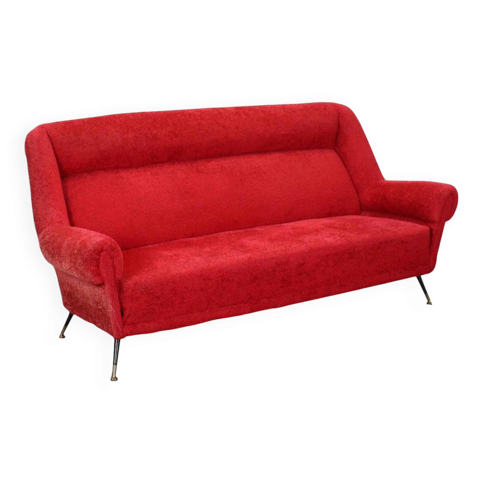 Three-seater sofa from the 1950s-60s