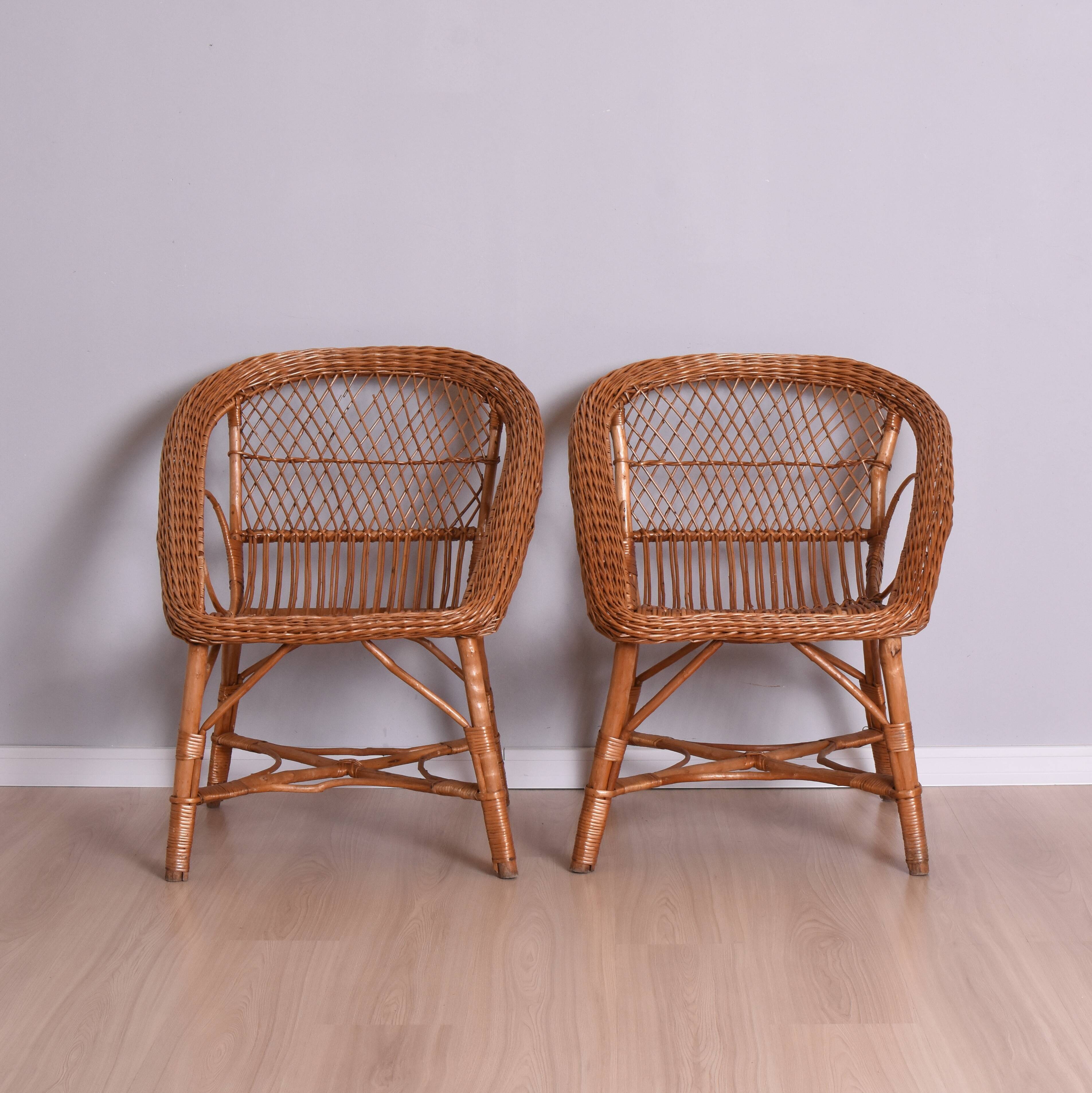 Pair of Armchairs, 1980s