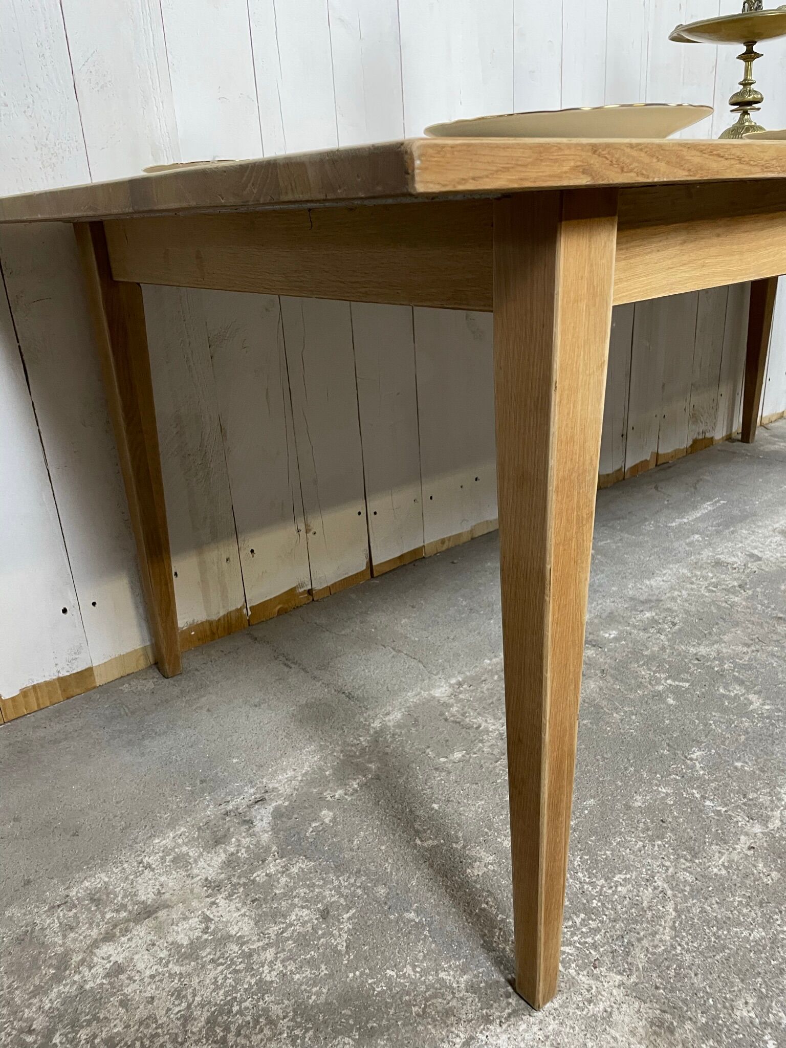 Table de ferme chêne
