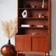 Bibliothèque scandinave vintage en teck – années 60