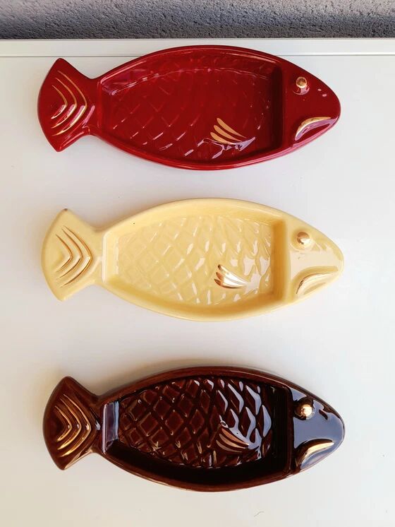 Fish appetizer bowls 1950