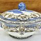 Vegetable dish small soup tureen Gien children at the Dionysus press 1941/1950