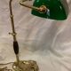 Lampe de table Churchill en laiton et bronze, années 1920