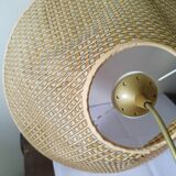 Lampshade suspension braided straw + fixing