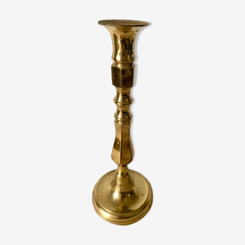 Golden candle holder