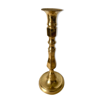 Golden candle holder