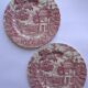 2 Myott The Hunter English plates