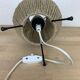 Tripod lamp rope and metal 50's