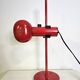 70s Red Table Lamp fully adjustable