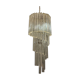 Italian murano prism spiral chandelier