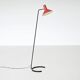 J.J.M. Hoogervorst model 8025 floor lamp Anvia The Netherlands 1957