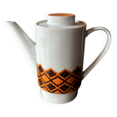 Melitta orange vintage coffee tea maker