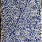 Handmade Berber rug in wool 3 x 2 m