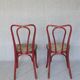 Set of 2 chairs tanned Bistrot by Thonet N°A49 - 1925 -