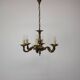 1930s Large Art Deco Candlestick, Czechoslovakia