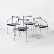 Set of 4 Francesca Spanish dining chairs by Philippe Starck for Baleri