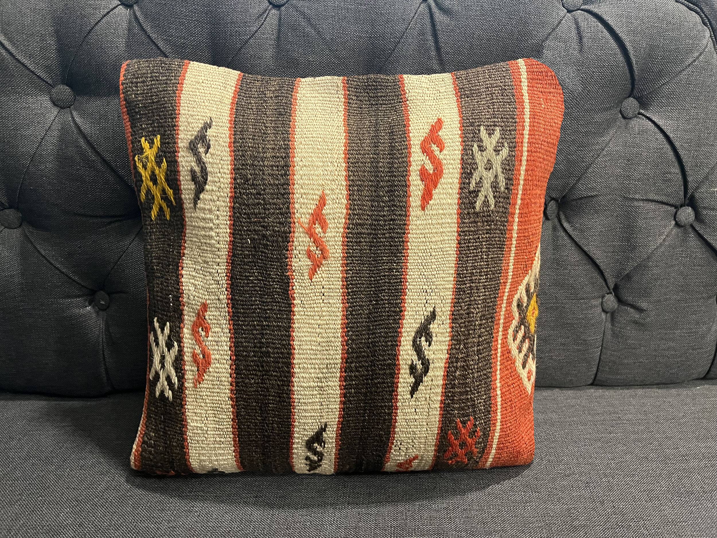 Authentic Vintage Wool Cushion