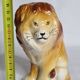 Lion en céramique émaillée, années 70