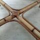 Vintage rattan armchair