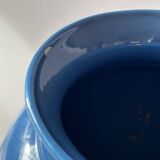 Blue ceramic vase 26cm