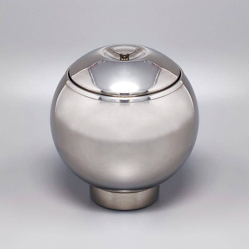 1960s Stunning Ice Bucket by Aldo Tura for Macabo. Made in Italy