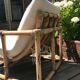 Rattan armchair
