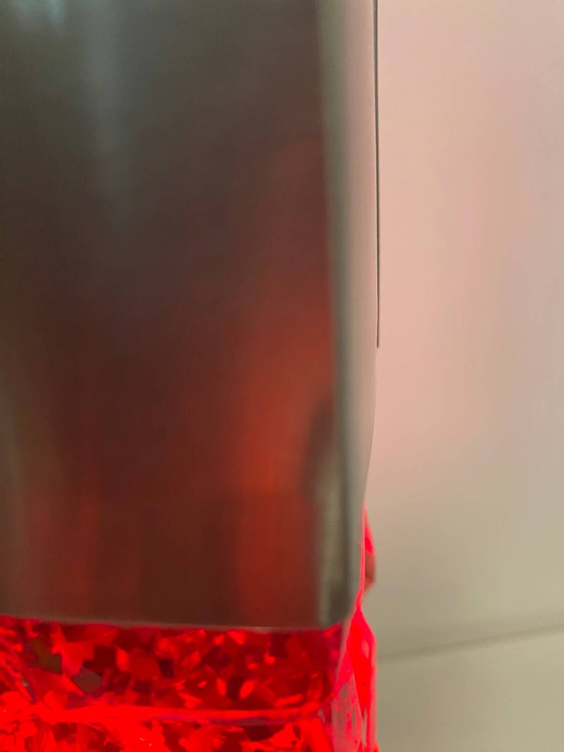 70s glitter lamp
