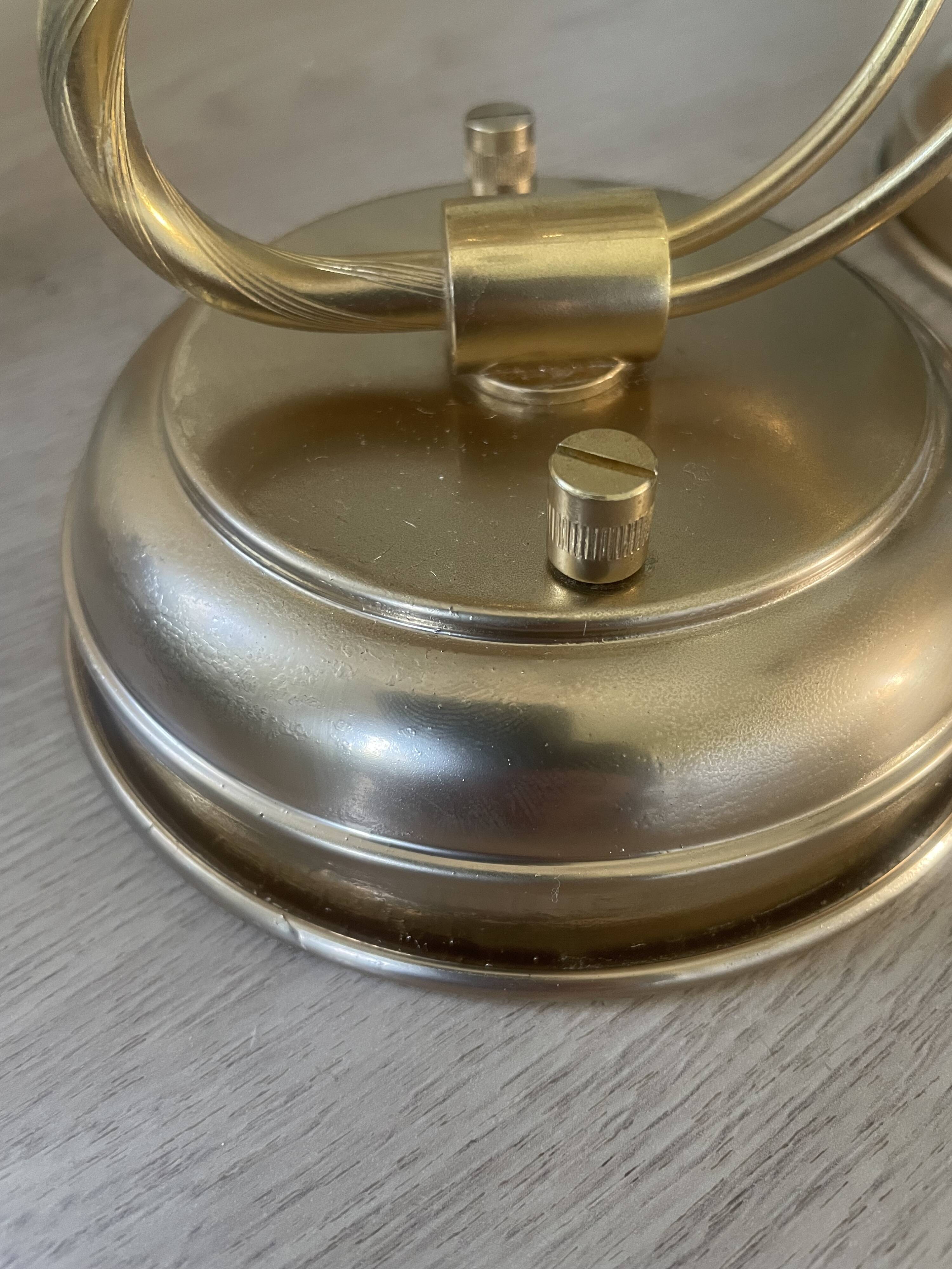 Pair of vintage shell wall lights